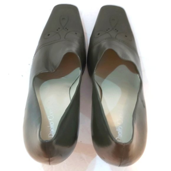 PAOLO CORELLI | Women's Square Toe Heels Green Size 8 - Picture 5 of 9